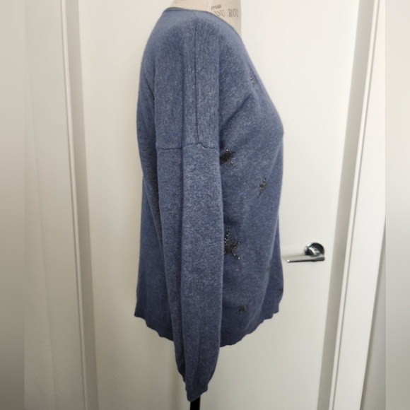 Wool Cashmere Sweater Stars - Picture 3 of 8